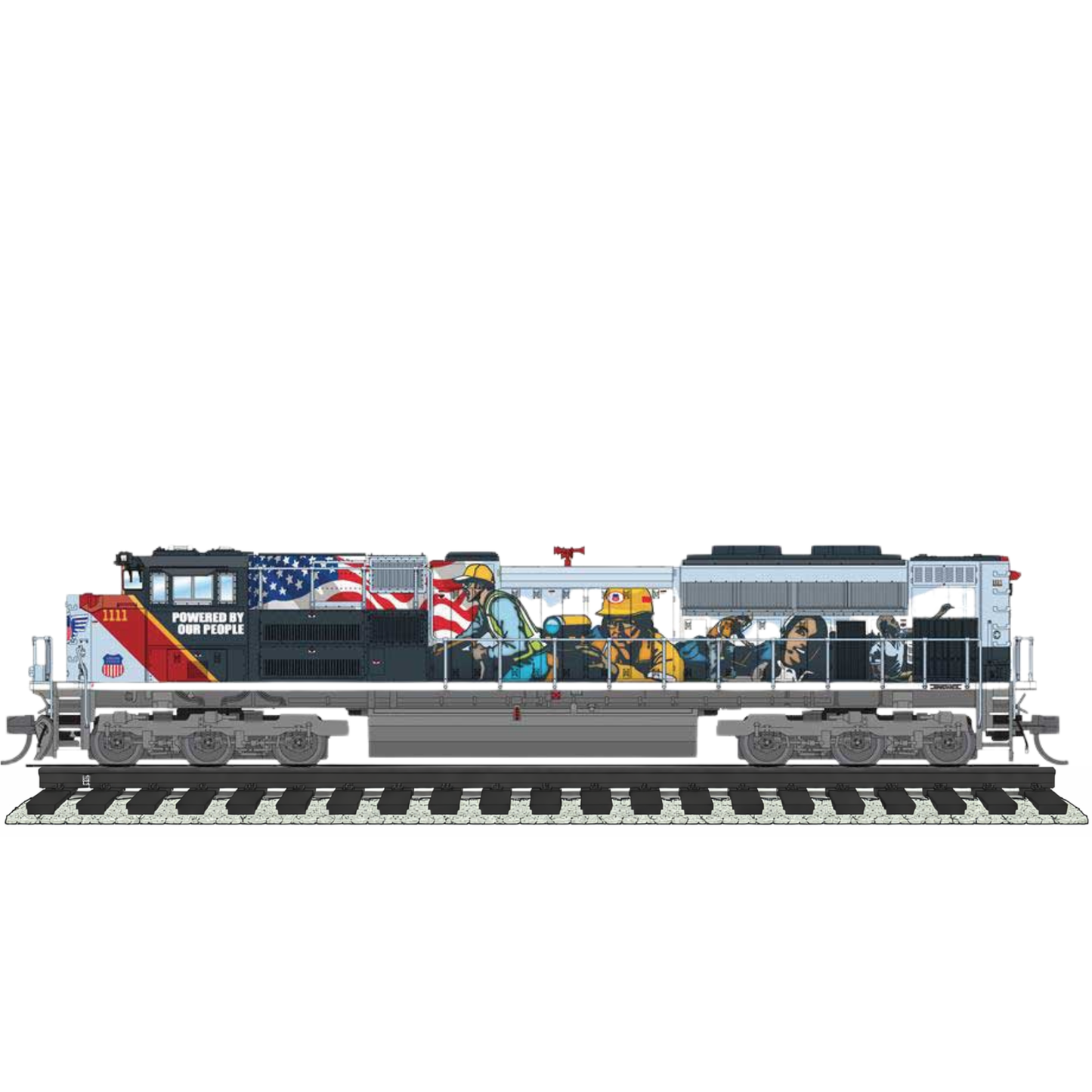 Broadway Limited Imports (7029) | EMD SD70ACe | Union Pacific #1111 | Paragon4 DC/DCC/Sound | N Scale
