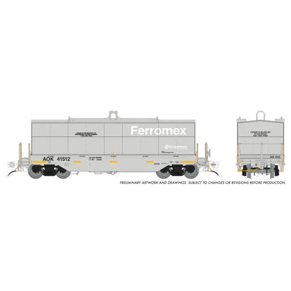 Rapido 1128003A • Greenbrier Coil Car • Ferromex (AOK) • Single Car #1 • HO Scale (Pre-Order)