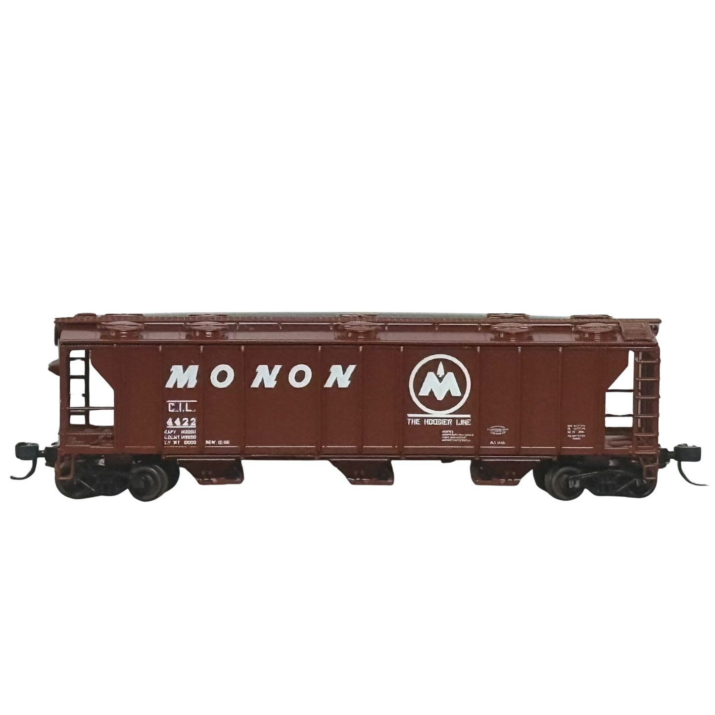 Athearn PS2 2893 Hopper Monon #4422 N Scale Pre-Owned