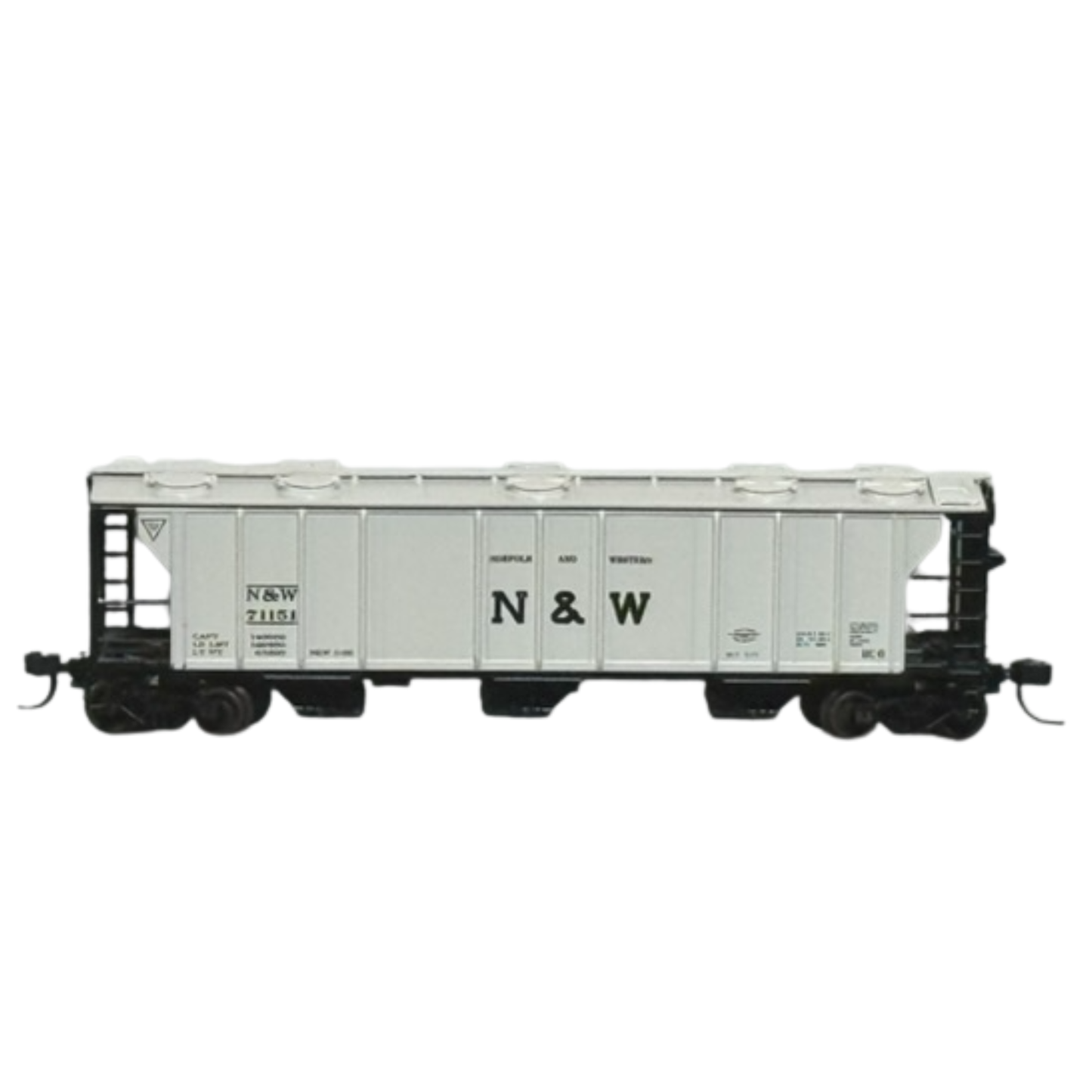 Athearn PS2 2893 Hopper Norfolk & Western #71151 N Scale Pre-Owned