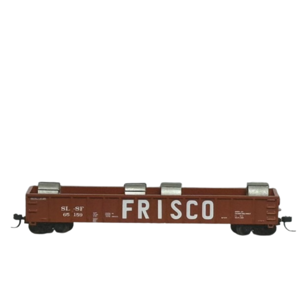 Athearn (11459) 52' Gondola w/Coil Load Frisco #1 N Scale (Pre-Owned)