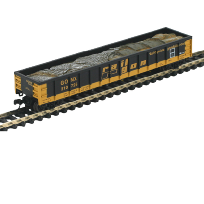 Athearn (11462) • 52' Mill Gondola w/ Steel Scrap Load • RailGon #310725 • N Scale (Pre-Owned)