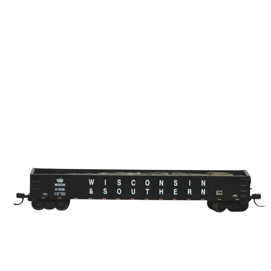 Athearn (11473) 52' Gondola w/Coil Load WSOR #1 N Scale (Pre-Owned)
