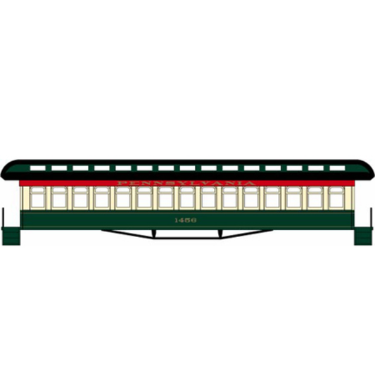 Athearn (11854) • Overland Passenger Set • Combine, Coach, Sleeper, Business Car • Pennsylvania • N Scale (Pre-Owned)
