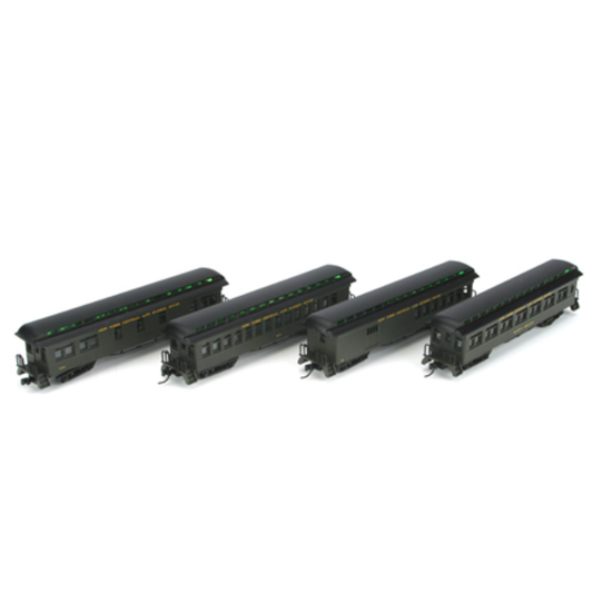 Athearn (11861) • Overland Passenger Set • Combine, Coach, Sleeper, Business Car • New York Central • N Scale (Pre-Owned)