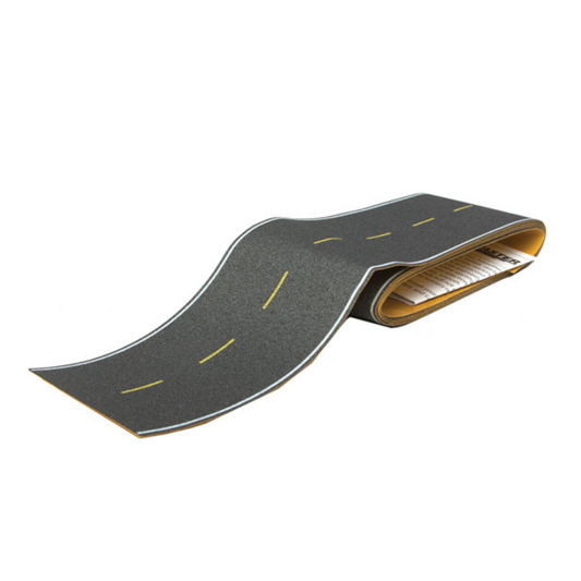 Walthers SceneMaster (949-1251)| Flexible Self-Adhesive Paved Roadway (Modern Highways)  | HO Scale