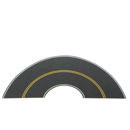 Walthers SceneMaster (949-1253)| Flexible Self-Adhesive Paved 2-Lane Curve  | HO Scale