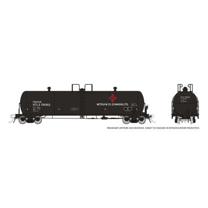 Rapido (135016) | Procor GP20 20,000-Gallon Tank Car | Mitsui & Co. UTLX #58078 | HO Scale