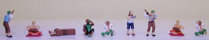 Model Power (1381) • Homeless People • 9 Piece • N Scale