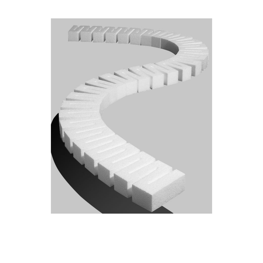 Woodland Scenics (1407) | Risers | SubTerrain System | 1" x 2' | Pkg of 4