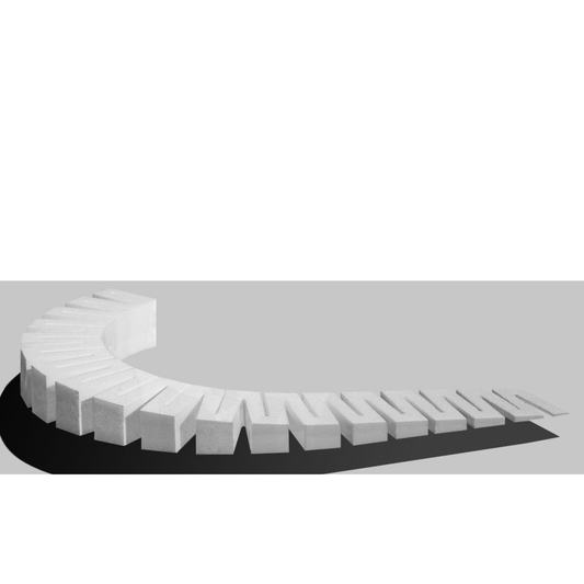 Woodland Scenics (1413) | Incline Starter Set | SubTerrain System | Pkg of 4