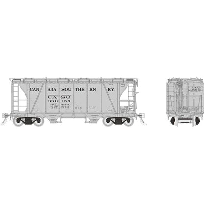 Rapido (149003A Enterprise 2-Bay Covered Hopper | Canada Southern | 3-Pack | HO Scale