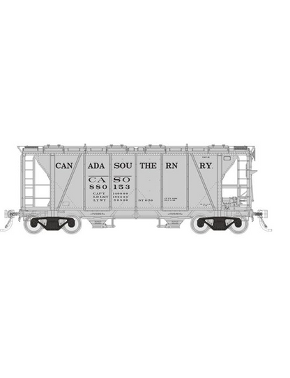 Rapido (149003A Enterprise 2-Bay Covered Hopper | Canada Southern | 3-Pack | HO Scale