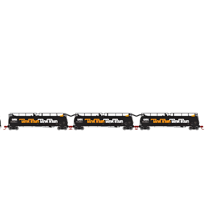 Athearn (14991) • GATX TankTrain • General American GATX • 3 Tank Set • N Scale (Pre-Owned)