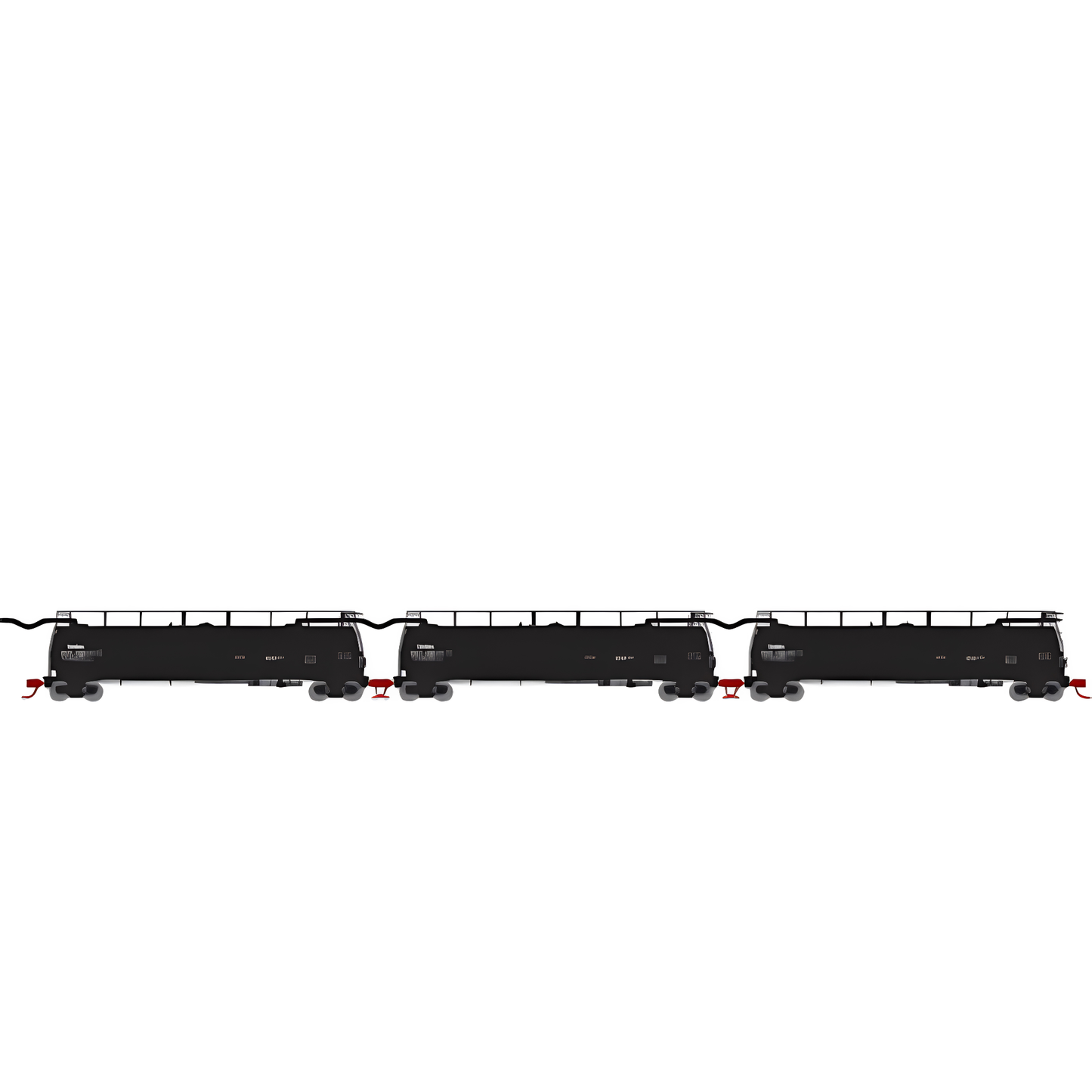 Athearn (14996) • GATX TankTrain • General American GATX • 3 Tank Set • N Scale (Pre-Owned)