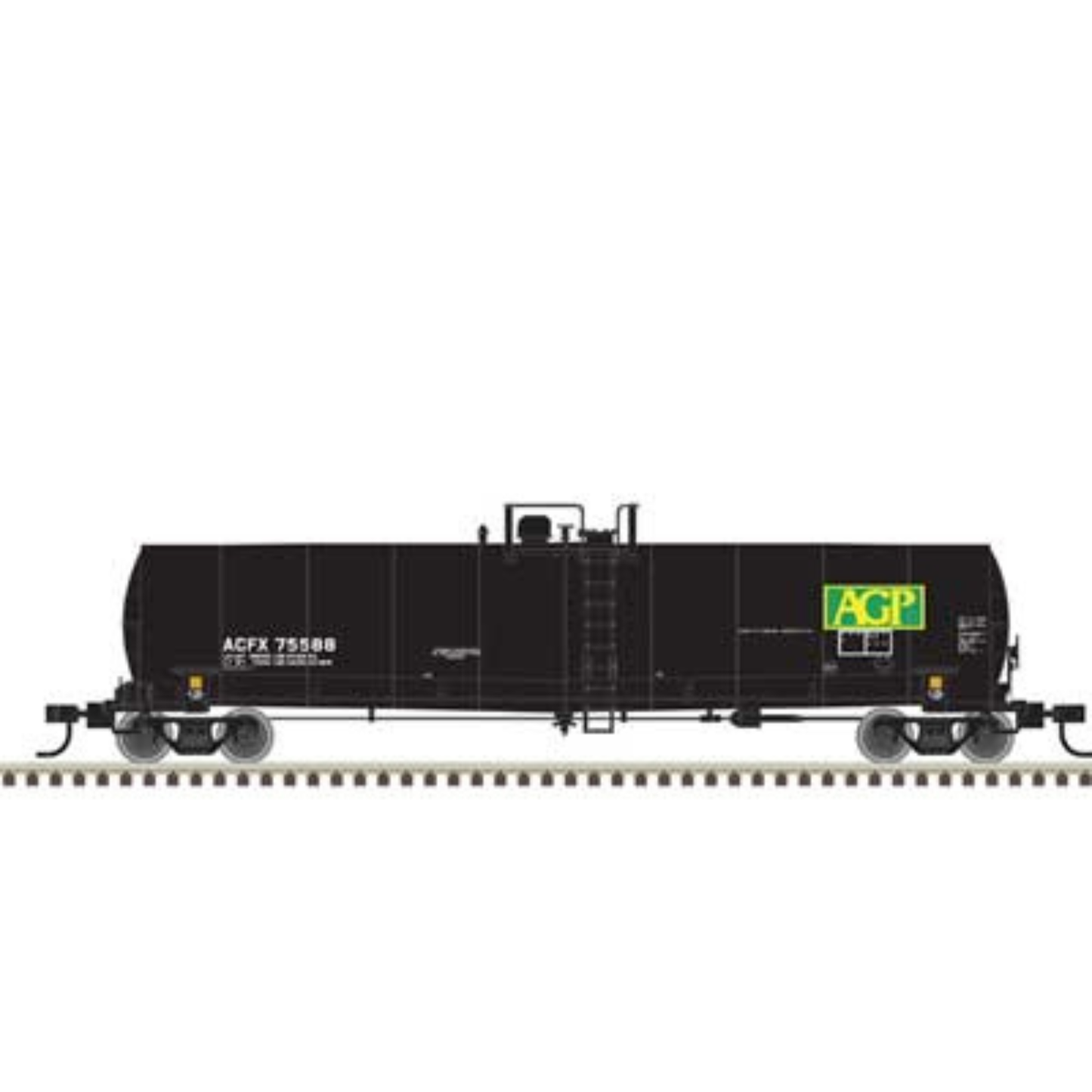 Atlas Master(R) (20007629) | 23,500-Gallon Tank Car | AG Processing ACFX #75588 | HO Scale