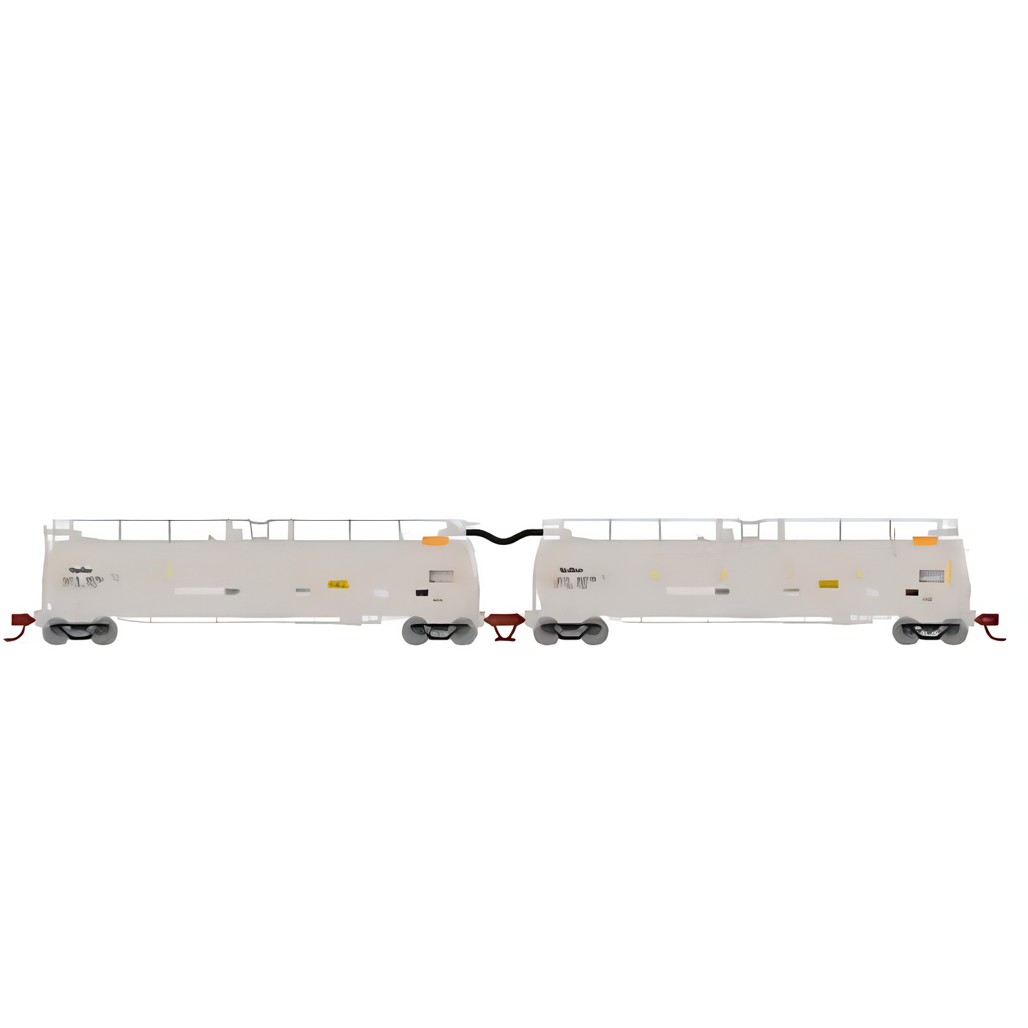 Athearn (15010) • GATX TankTrain • General American GATX • 2 Tank Set • N Scale (Pre-Owned)