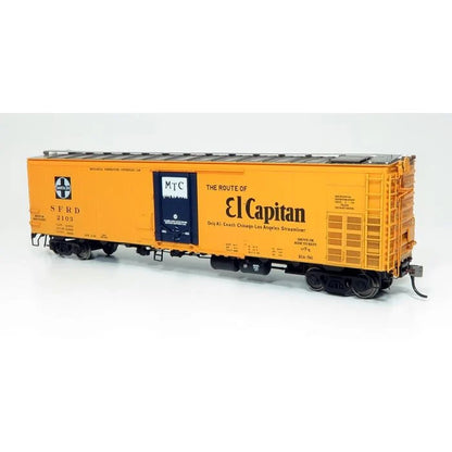 Rapido RR-56 Mechanical Reefer - Santa Fe - El Capital Slogan #2103 - HO Scale