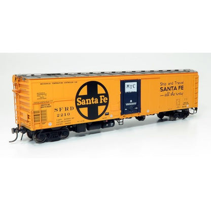 Rapido RR-56 Mechanical Reefer - Santa Fe - All the Way Slogan #2210 - HO Scale