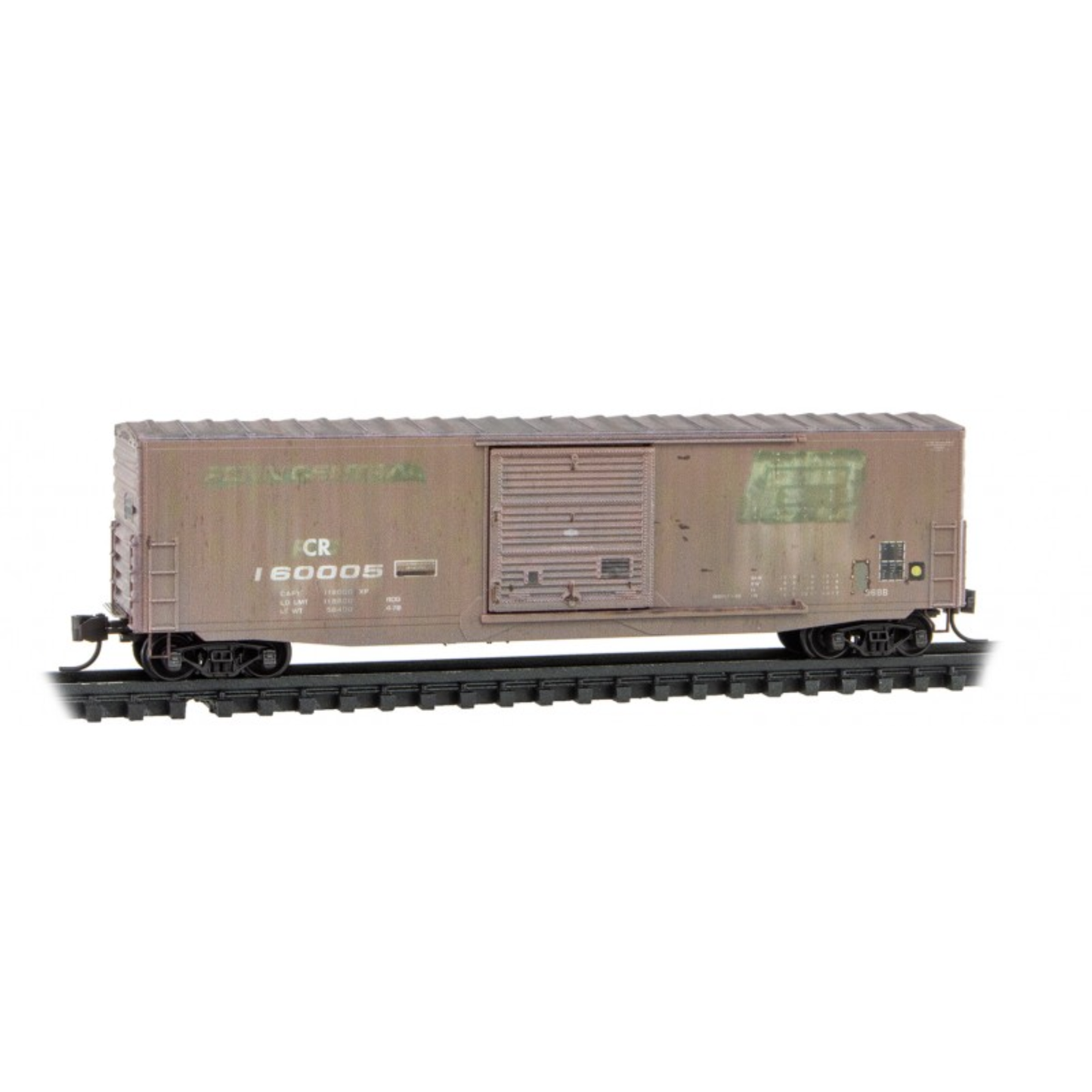 Micro-Trains 50' Boxcar • Conrail #160005 (Weathered) • N Scale (Pre-Owned)