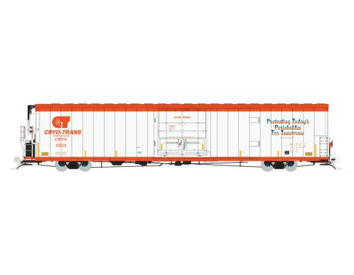 Rapido Greenbrier 7780 cu ft Reefer - Cryo-Trans with Sound - 6-Pack - Pack #2 - HO Scale