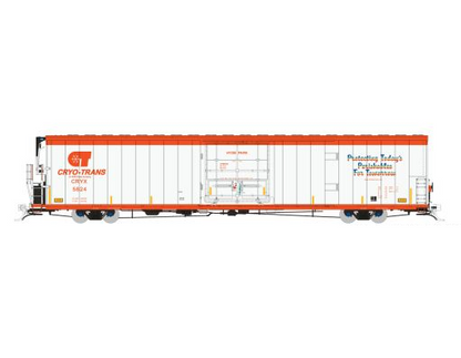 Rapido Greenbrier 7780 cu ft Reefer - Cryo-Trans with Sound - 6-Pack - Pack #2 - HO Scale