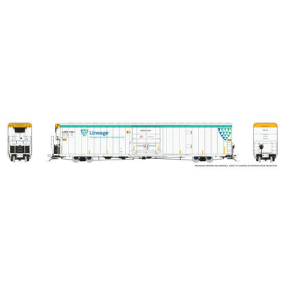 Rapido Greenbrier 7780 cu ft Reefer - Lineage - no duplicate road numbers - non-sound - HO Scale