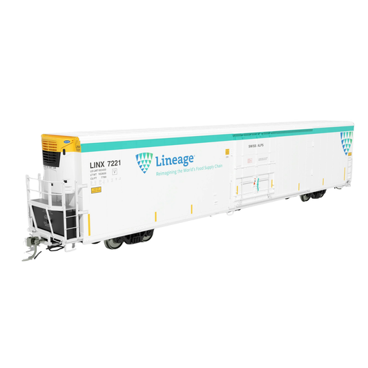 Rapido (167003-1) | Greenbrier 7780 cu ft Reefer | Lineage #7199 "Blue Island" |  Non-Sound | HO Scale