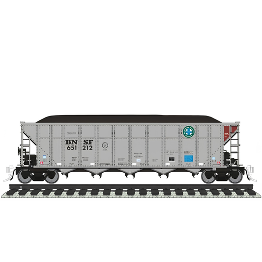 Rapido (169043-6) | AutoFlood III Rapid Discharge Coal Hopper w/ Load | BNSF #651288 | Circle Cross Logo | HO Scale