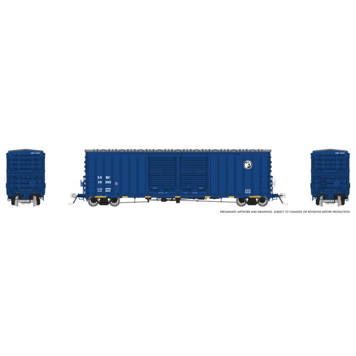 Rapido (170032) | PC&F B-70-75 Boxcar | Lake State Railway #10203 | HO Scale