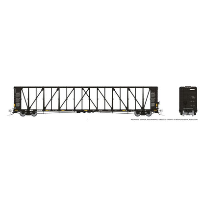 Rapido (174012-5) | NSC 73' Centerbeam Flatcar | Norfolk Southern #120477 | HO Scale