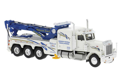 Brekina 86283 1973 Peterbilt 359 Wrecker Midwest Truck HO Scale