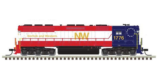 Atlas, Master Gold, EMD SD45 High Nose, Norfolk & Western #1776, Bicentennial, DCC, Soundtraxx(R) Tsunami(R), N Scale
