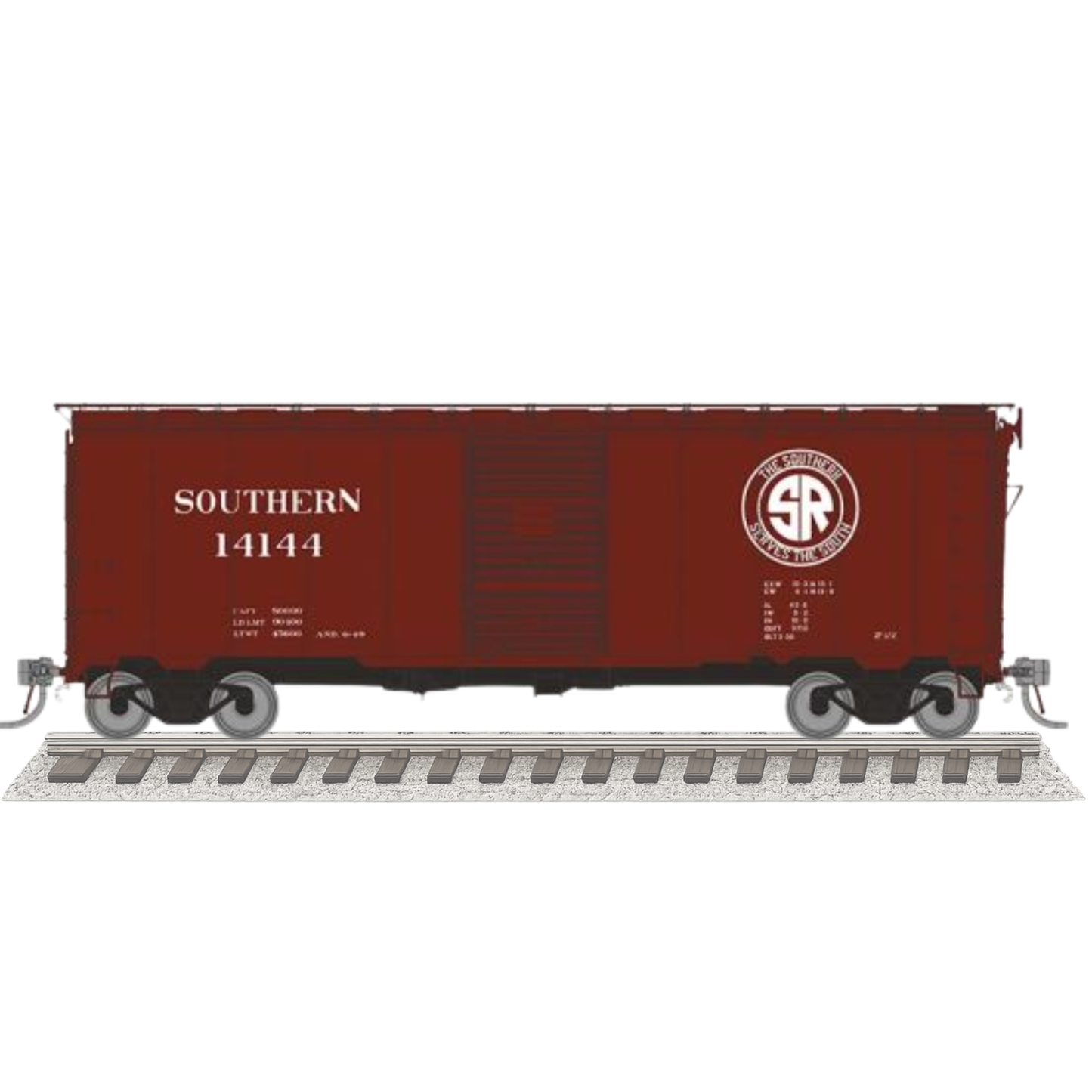 Rapido 180004-1 1937 AAR 40' Boxcar w/ Square Corner Southern Pacific #32865 HO Scale