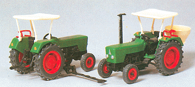 Preiser Kg (17920) | Farm Machinery Kit (Pkg of 2) | HO Scale
