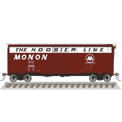 Rapido 181001-1 1937 AAR 40' Boxcar w/ Round Corner C.I.L. Monon #9002 HO Scale