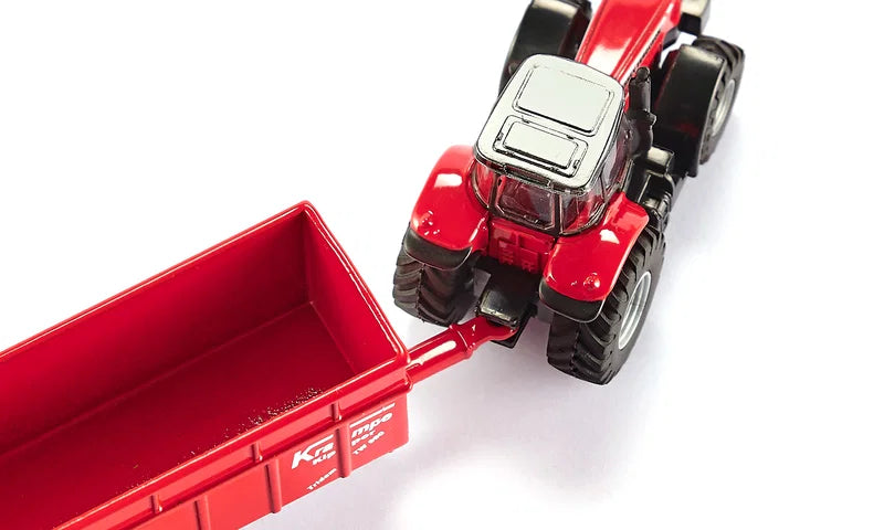 Siku (1844) | Massey Ferguson Tractor with Trailer | HO Scale