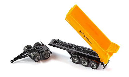 Siku (1858) | JBC Tractor w/ Dolly and Dump Trailer | HO Scale