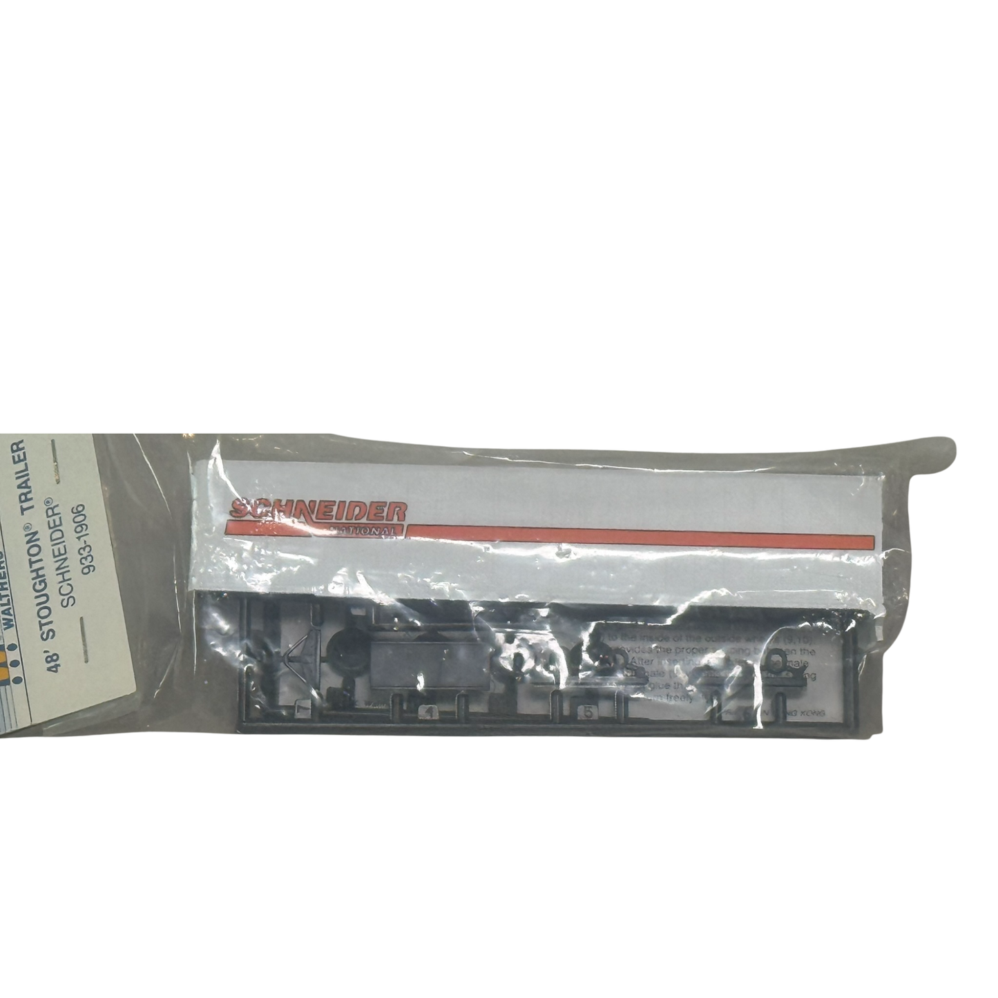 Walthers (933-1906) • 48' Stoughton Trailer • Schneider • HO Scale (NOS)