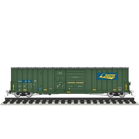 Rapido (191005) | Trenton Works 6637 Cu Ft Combination-Door Boxcar | Rapido Trains #2004 | HO Scale