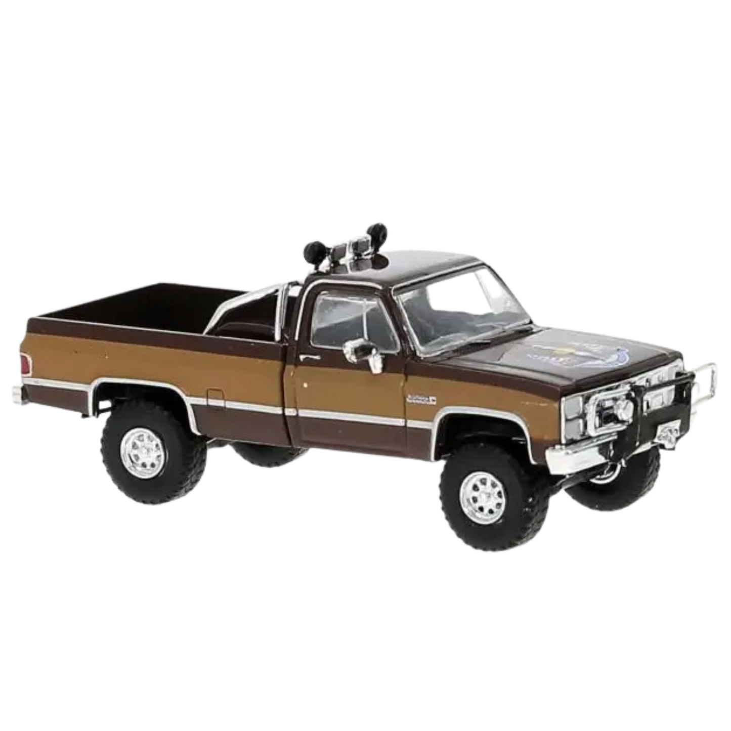 Brekina 1981 GMC Sierra Grande Colt Edition Two-Tone Brown HO Scale