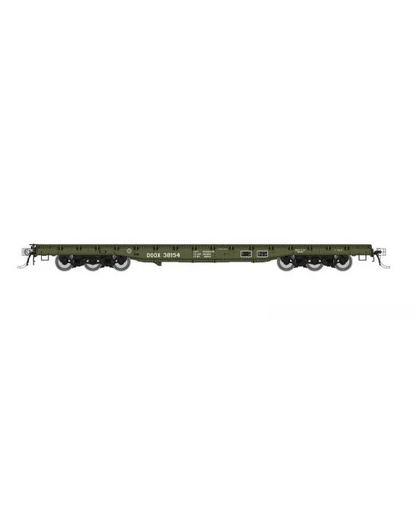 Rapido (199003A) | Magor 54' Department of Defense Flatcar | DODX #38457 (Early Scheme) | HO Scale