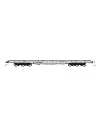 Rapido (199005A) | Magor 54' Department of Defense Flatcar | Navy #38428 | HO Scale