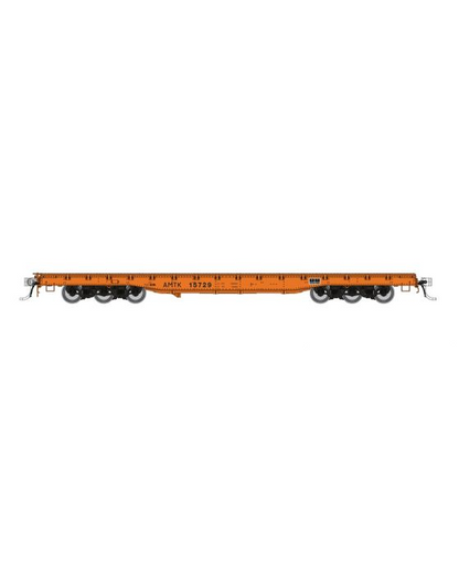 Rapido (199006A) | Magor 54' Department of Defense Flatcar | Amtrak #15791 | HO Scale