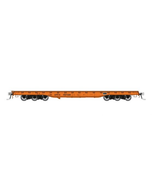 Rapido (199006A) | Magor 54' Department of Defense Flatcar | Amtrak #15791 | HO Scale