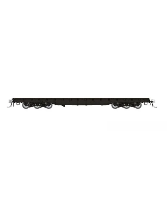 Rapido (199099) | Magor 54' Department of Defense Flatcar | Unlettered | HO Scale