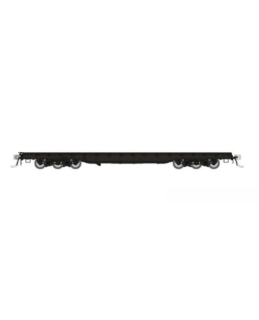 Rapido (199099) | Magor 54' Department of Defense Flatcar | Unlettered | HO Scale