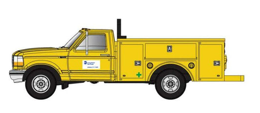 Atlas, 1990s Ford(R) F250 & F350 Standard Pickup Set, Long Island Railroad, 2 Pack, N Scale