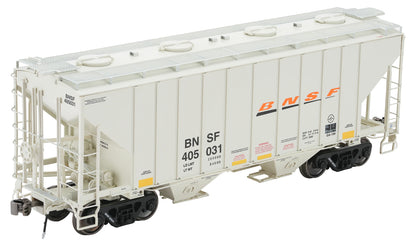 Class One Model Works FC01006 PS 3000CD Two-Bay Hopper BNSF #405031 Gray HO Scale