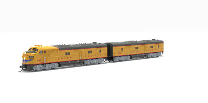 Broadway Limited Imports (10236) | EMD E7 A/B Set | UP #990 / 990B | 1960s Appearance | Paragon4 Sound/DC/DCC (A Unit Only, B Unit Unpowered) | N Scale [PRE-ORDER]
